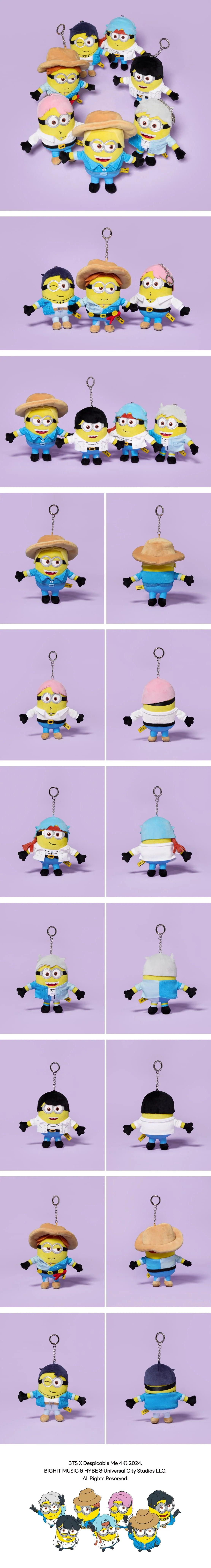 [PRE ORDER] BTS X DM4 (Official MD) / DOLL KEYRING