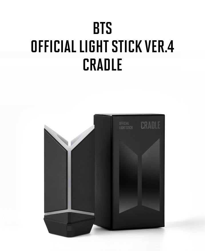 [PRE ORDER] BTS -  OFFICIAL LIGHTSTICK V.4 CRADLE KAEPJJANG SHOP (캡짱 숍)
