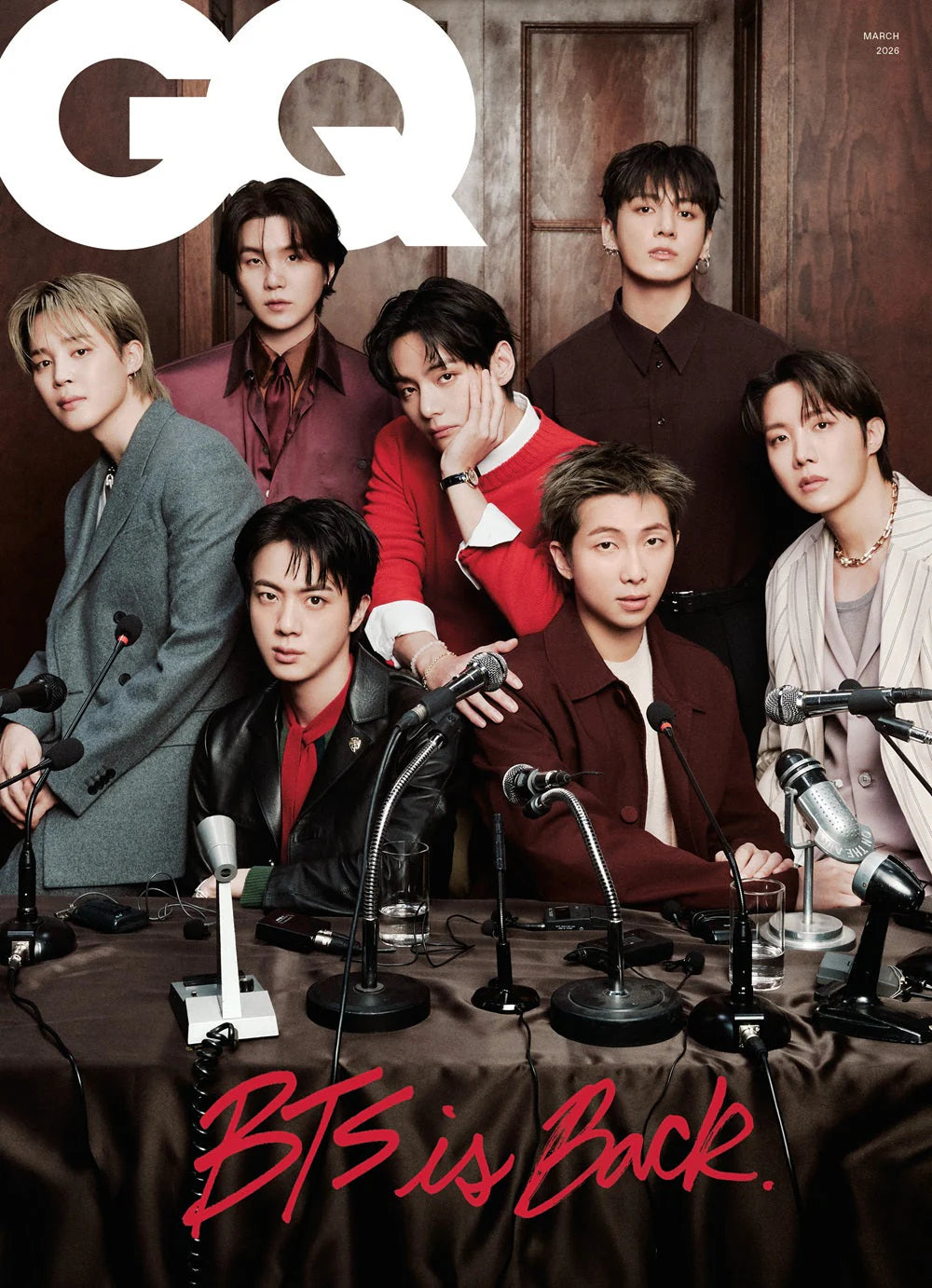 [PRE ORDER] GQ KOREA Magazine  (2026 FEBRUARY Issue) / Cover : BTS KAEPJJANG SHOP (캡짱 숍)