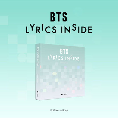 [PRE ORDER] BTS- LYRICS INSIDE New Cover Edition - KAEPJJANG SHOP (캡짱 숍)