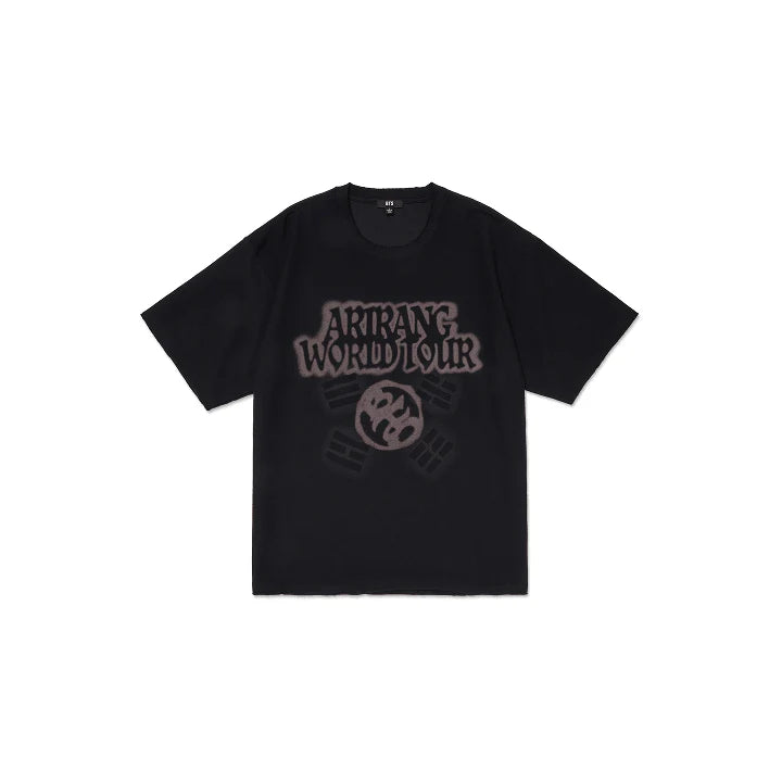 [PRE ORDER] BTS - [ARIRANG WORLD TOUR] (OFFICIAL MD) TOUR T-SHIRT (BLACK) KAEPJJANG SHOP (캡짱 숍)