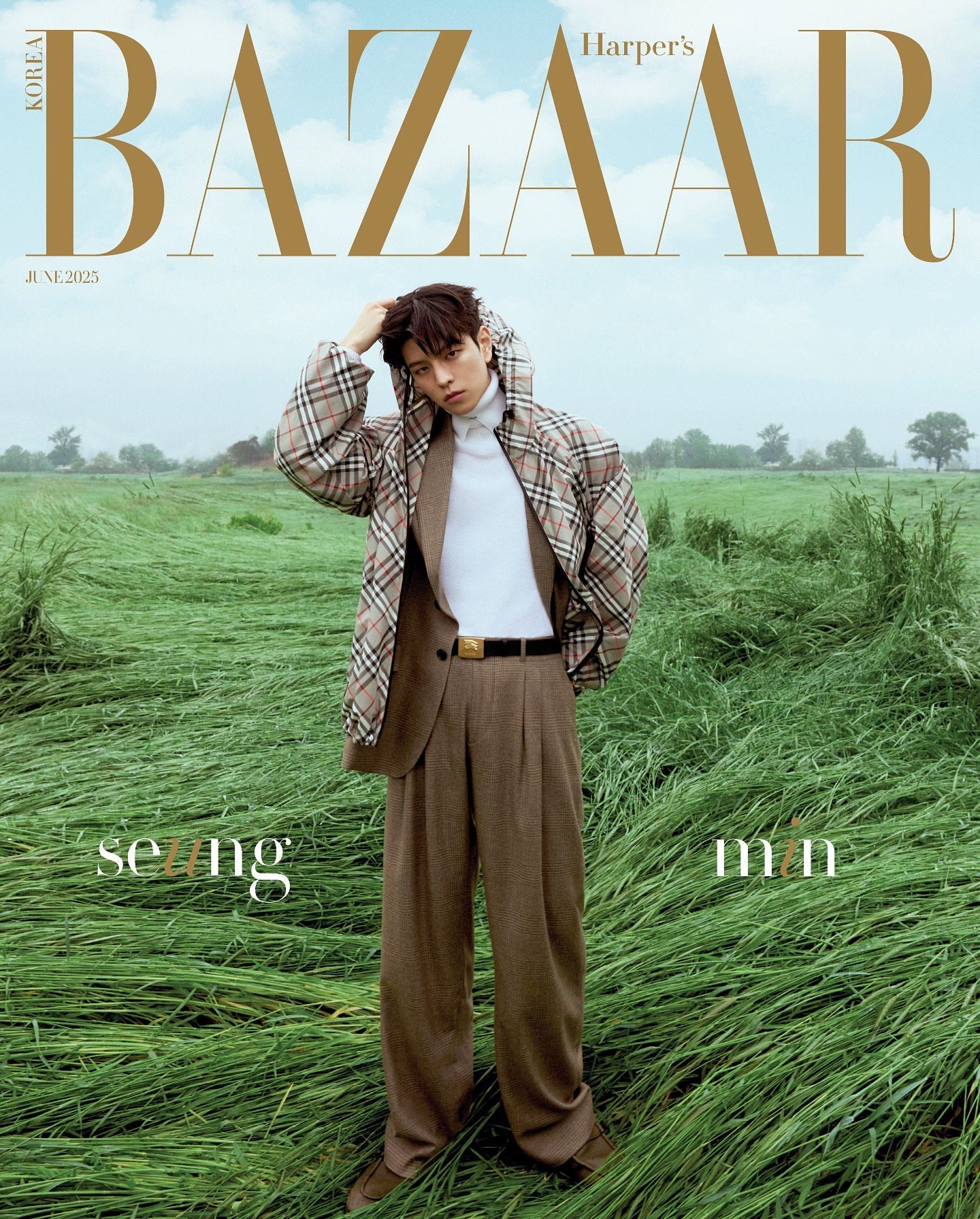 [PRE ORDER] BAZAAR MAGAZINE (2025 June Issue)   Cover :  SEUNGMIN KAEPJJANG SHOP (캡짱 숍)
