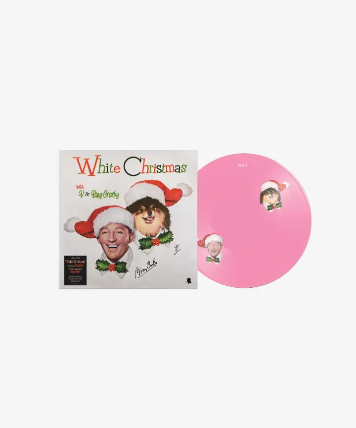 Bing Crosby x V- [WHITE CHRISTMAS]  (Hot Pink Picture Disc 12 Single ) KAEPJJANG SHOP (캡짱 숍)