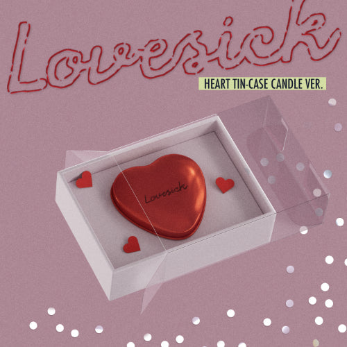 [PRE ORDER] CHAERYEONG -  [Lovesick]  (HEART TIN-CASE CANDLE Ver.) DH GLOBAL