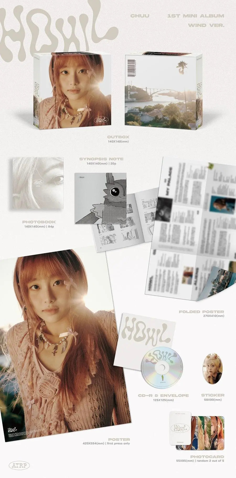 CHUU - [HOWL] - KAEPJJANG SHOP (캡짱 숍)