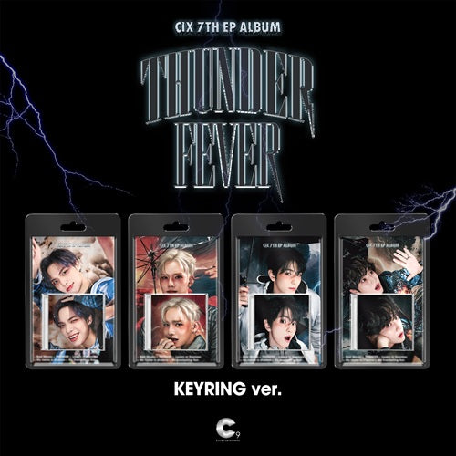 [PRE ORDER] CIX- [THUNDER FEVER] (Keyring Ver.)