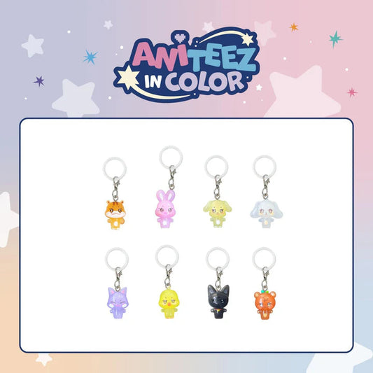 [PRE ORDER] ATEEZ - [ANITEEZ in Color]   Pop Up  (Official MD) CLEAR MASCOT CHARM KAEPJJANG SHOP (캡짱 숍)