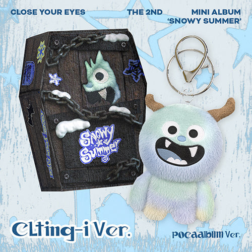 [PRE ORDER] CLOSE YOUR EYES -  [SNOWY SUMMER] (CLting-i Ver. ) KAEPJJANG SHOP (캡짱 숍)