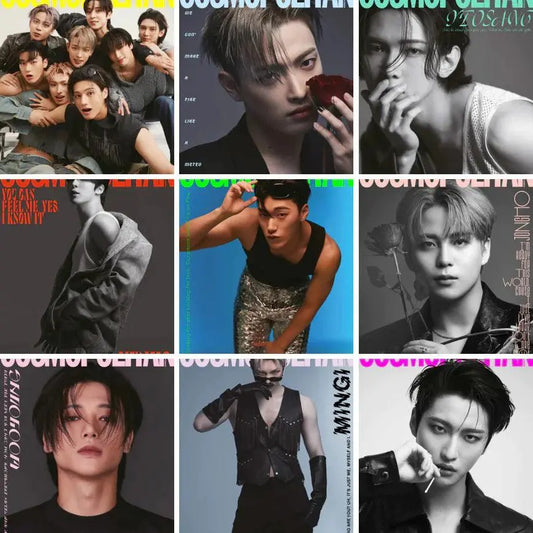 ATEEZ - MAGAZINE COSMOPOLITAN - AOUT 2023 - KAEPJJANG SHOP (캡짱 숍)