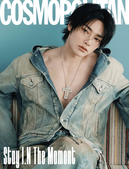 [PRE ORDER] COSMOPOLITAN Magazine  (2025 December Issue)   Cover : I.N KAEPJJANG SHOP (캡짱 숍)