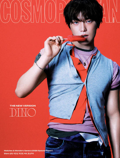 [PRE ORDER] COSMOPOLITAN KOREA Magazine (2026 June Issue) (Cover : Dino) KAEPJJANG SHOP (캡짱 숍)