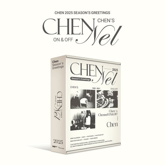 [PRE ORDER] CHEN  - 2025 SEASON’S GREETINGS  [CHEN'S CHENNEL ON&OFF]