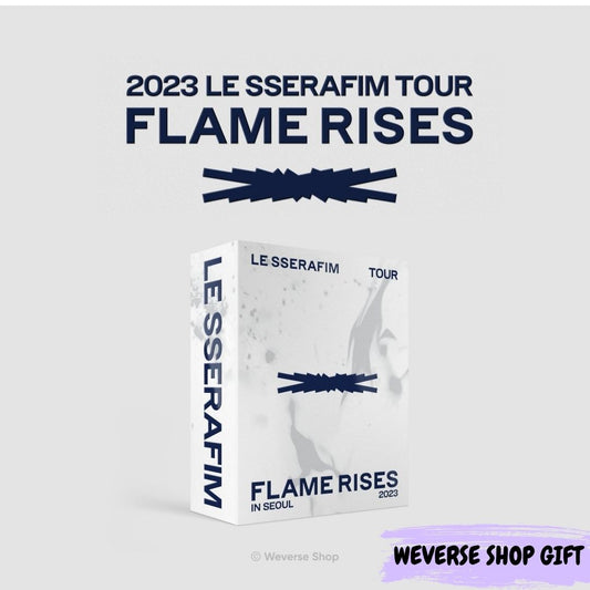 [PRE ORDER] LE SSERAFIM - [2023 TOUR 'FLAME RISES' IN SEOUL] (Digital Code) (POB Weverse Shop Gift) 