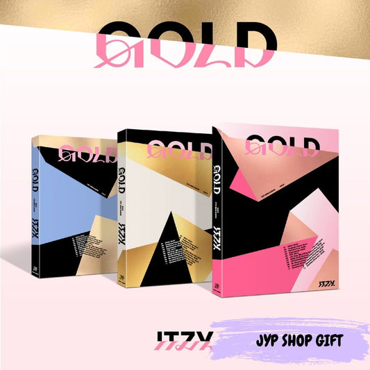 [PRE ORDER] ITZY - [GOLD] / (P.O.B JYP SHOP)﻿ - KAEPJJANG SHOP (캡짱 숍)