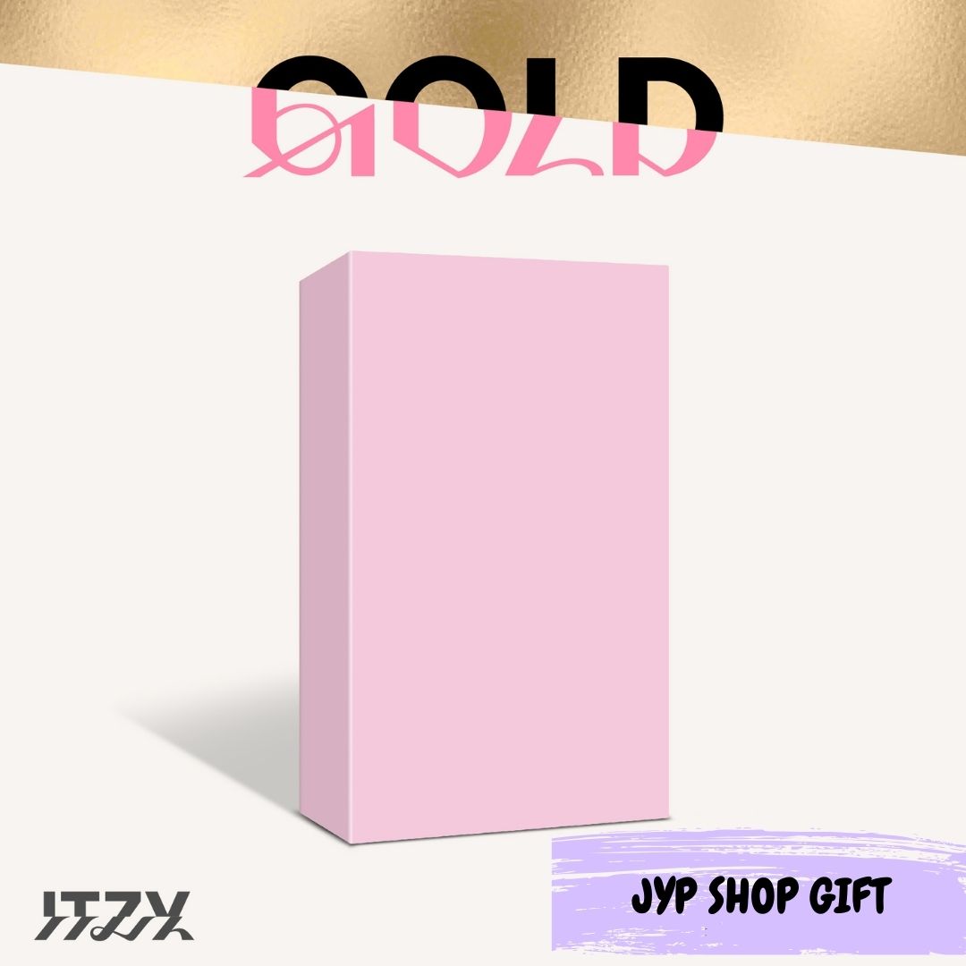 [PRE ORDER] ITZY - [GOLD] (PHONE BOX Ver. ) (P.O.B JYP SHOP) - KAEPJJANG SHOP (캡짱 숍)