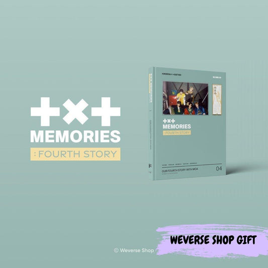 [PRE ORDER] TXT - TOMORROW X TOGETHER MEMORIES FOURTH STORY (P.O.B Weverse Shop Gift) - KAEPJJANG SHOP (캡짱 숍)