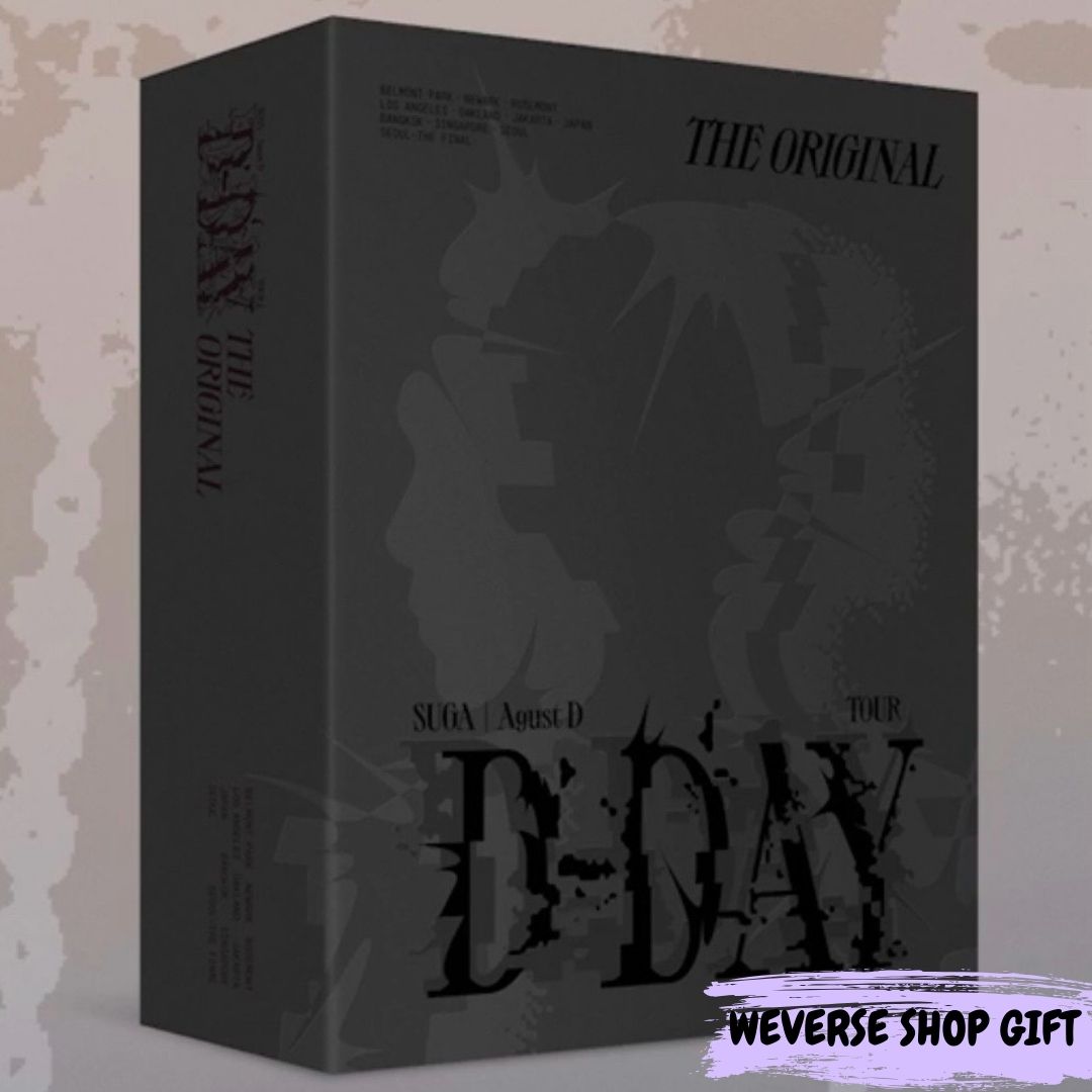 SUGA / AGUST D - [D-DAY THE ORIGINAL] (WEVERSE SHOP GIFT Vers.) 