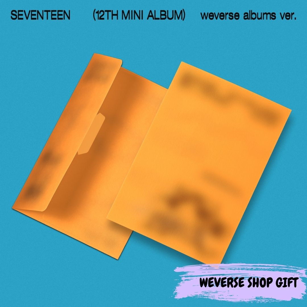 [PRE ORDER] SEVENTEEN - [SPILL THE FEELS] (Weverse Album) (P.O.B Weverse Shop Gift) - KAEPJJANG SHOP (캡짱 숍)