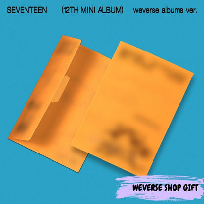 [PRE ORDER] SEVENTEEN - [SPILL THE FEELS] (Weverse Album) (P.O.B Weverse Shop Gift) - KAEPJJANG SHOP (캡짱 숍)