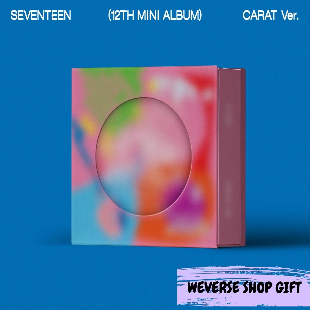 [PRE ORDER] SEVENTEEN - [SPILL THE FEELS] (Carat Ver.) (P.O.B Weverse Shop Gift) - KAEPJJANG SHOP (캡짱 숍)