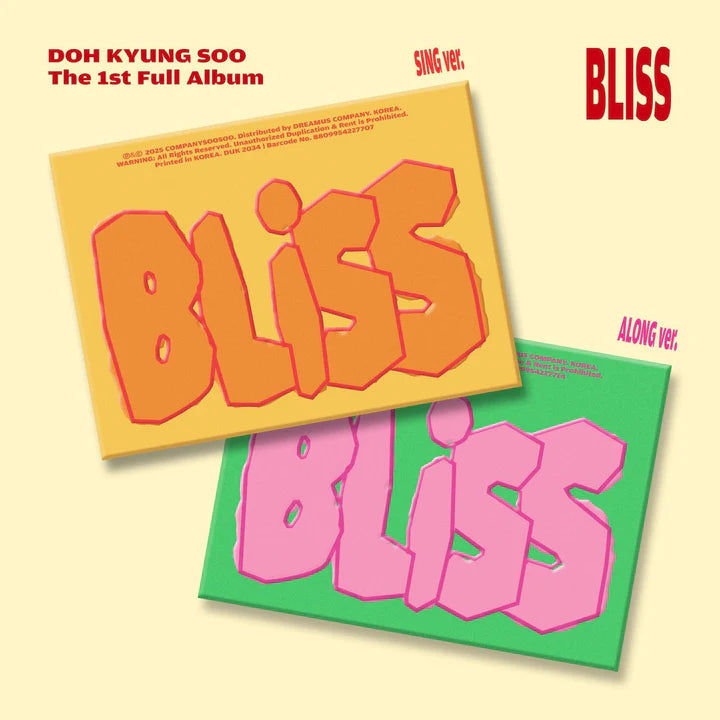 [PRE ORDER] D.O (DOH KYUNG SOO) -  [BLISS] KAEPJJANG SHOP (캡짱 숍)