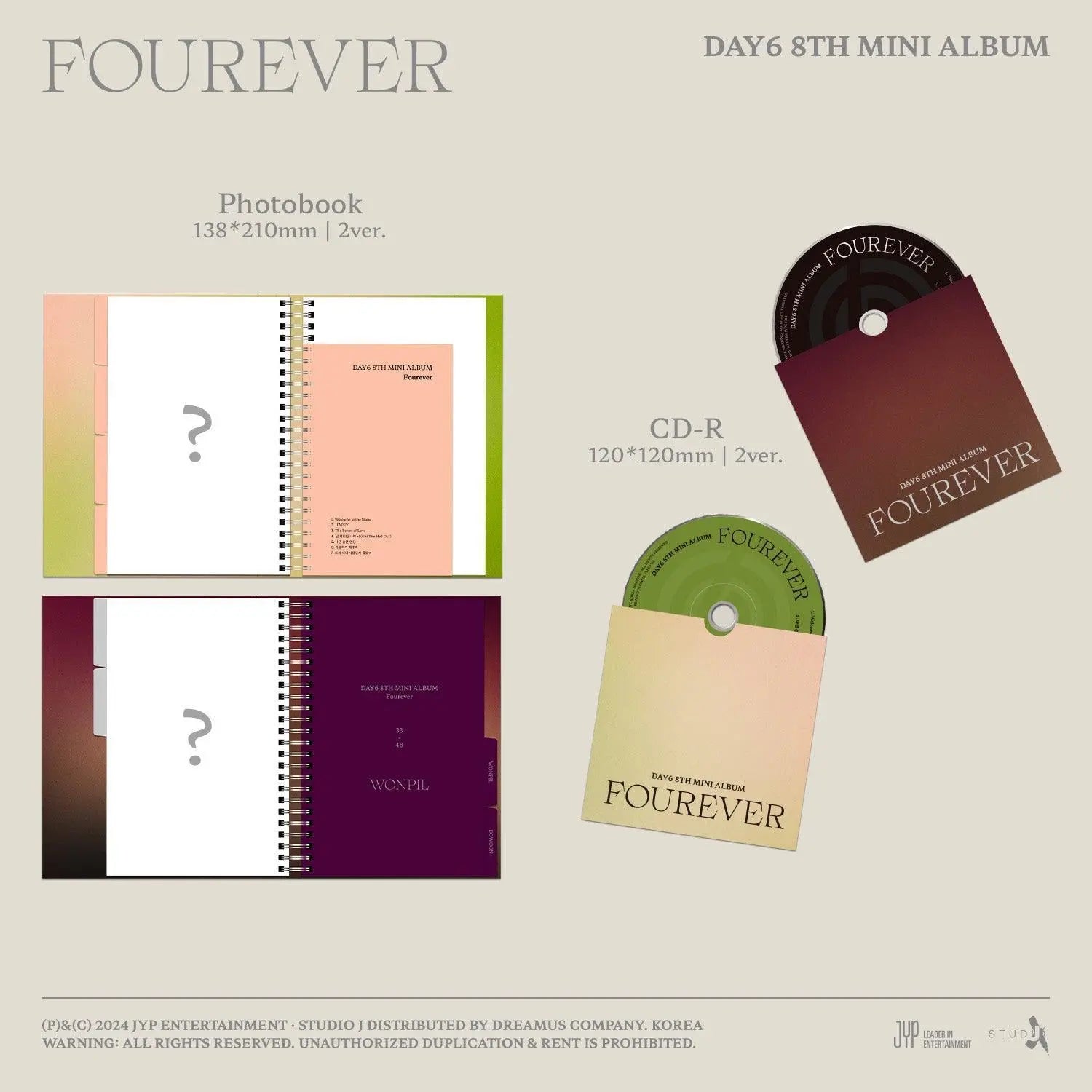 DAY6 - [FOUREVER] - KAEPJJANG SHOP (캡짱 숍)