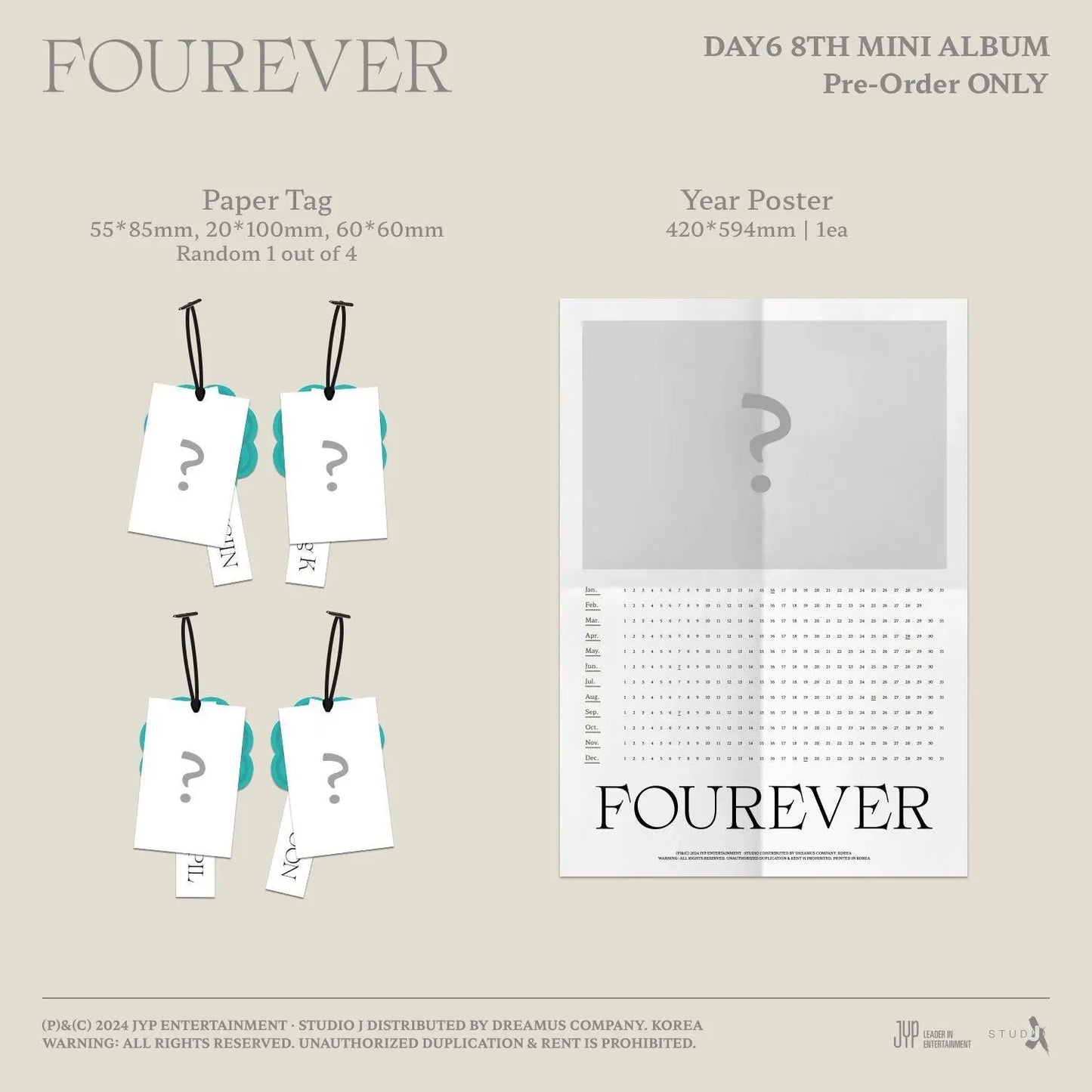 DAY6 - [FOUREVER] - KAEPJJANG SHOP (캡짱 숍)