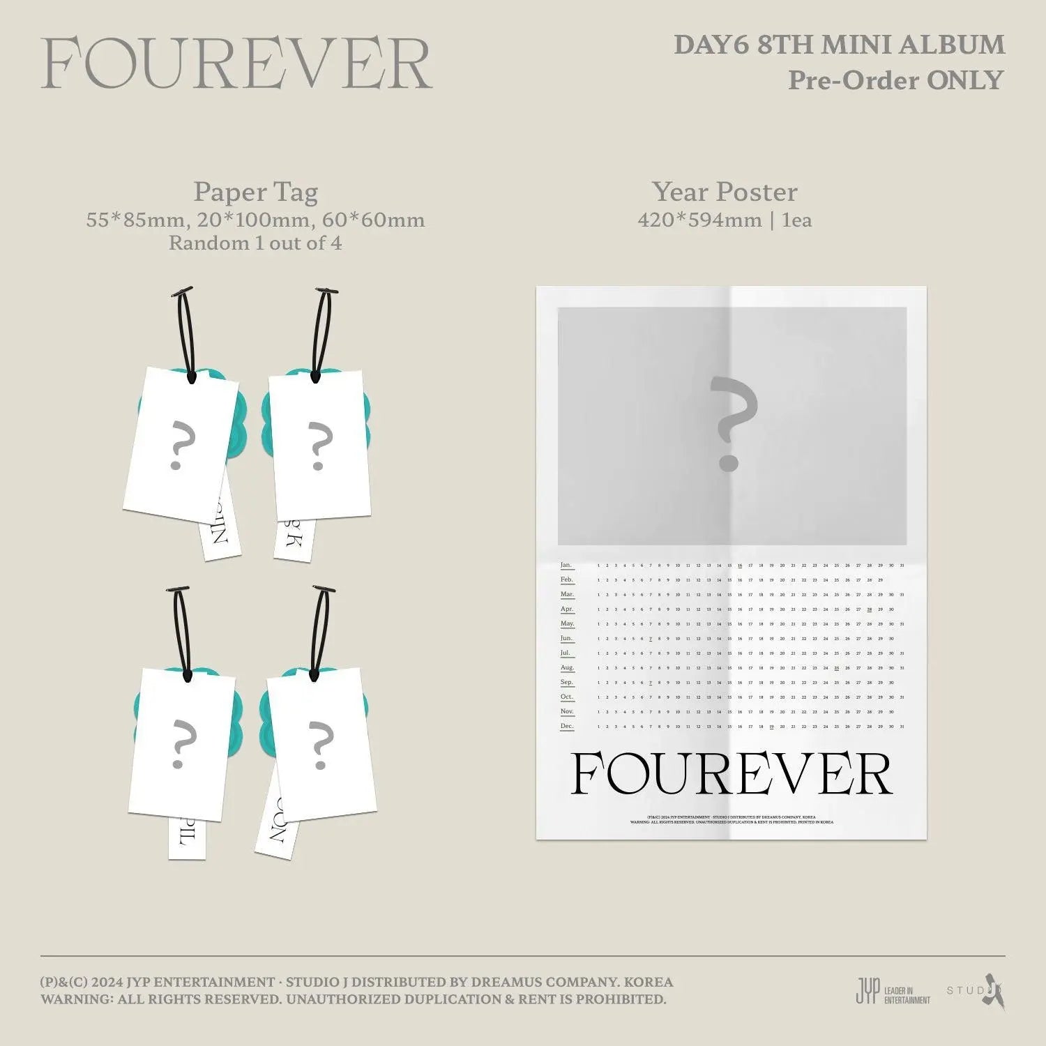 DAY6 - [FOUREVER] - KAEPJJANG SHOP (캡짱 숍)