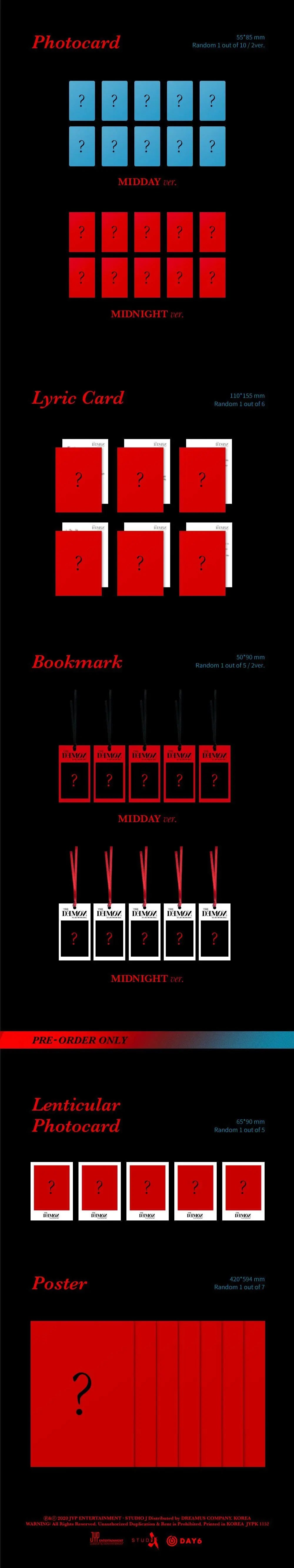 DAY6- [THE BOOK OF US : THE DEMON] - KAEPJJANG SHOP (캡짱 숍)