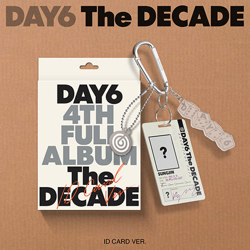 [PRE ORDER] DAY6 - [THE DECADE] (MD - ID CARD Ver.) KAEPJJANG SHOP (캡짱 숍)