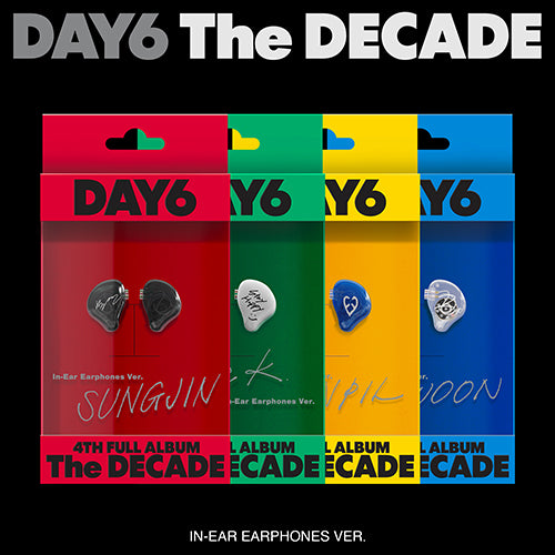 [PRE ORDER] DAY6 - [THE DECADE] (IN-EAR EARPHONES Ver.) KAEPJJANG SHOP (캡짱 숍)