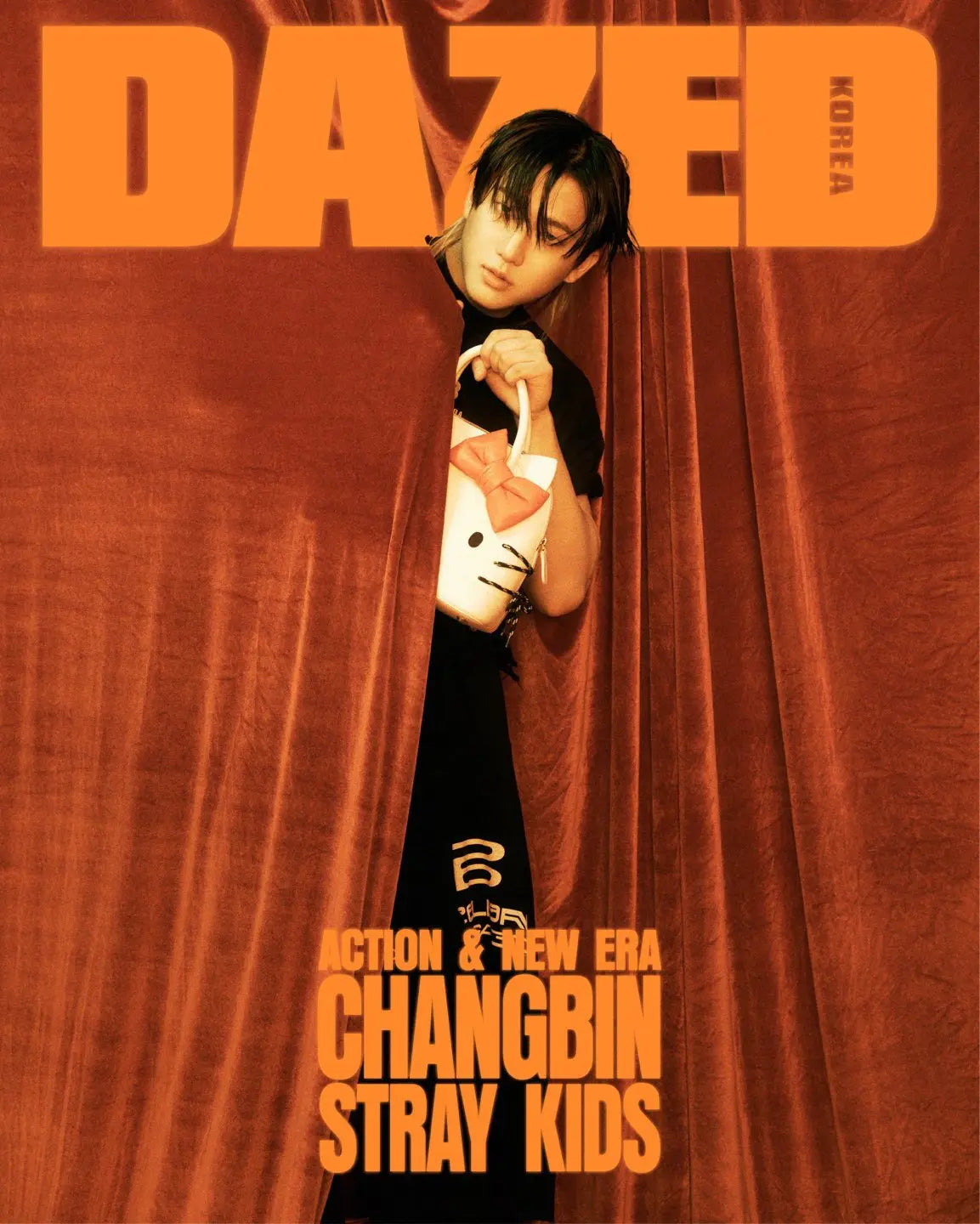 DAZED & CONFUSED KOREA MAGAZINE (2025 FEBRUARY Issue)   Cover : STRAY KIDS CHANGBIN & HAN KAEPJJANG SHOP (캡짱 숍)