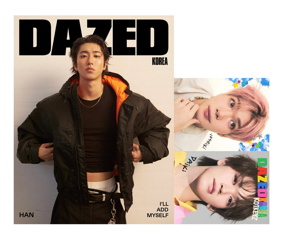 [PRE ORDER] DAZED & CONFUSED  Korea Magazine  (WINTER Edition) (Cover : HAN) DH GLOBAL