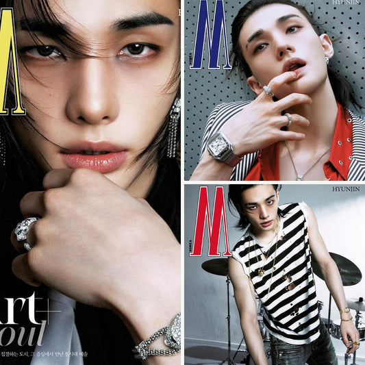 [PRE ORDER] W KOREA Magazine MAN (Vol.9 Issue) (Cover : HYUNJIN) DH GLOBAL