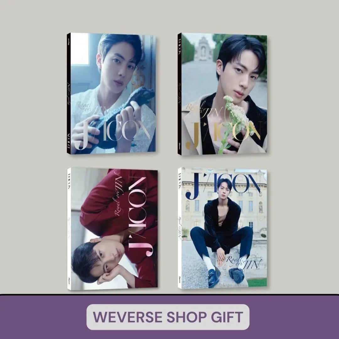 DICON - (Volume N°24) [ROYAL OriJIN]  COVER BTS JIN  (P.O.B Weverse Shop Gift) KAEPJJANG SHOP (캡짱 숍)