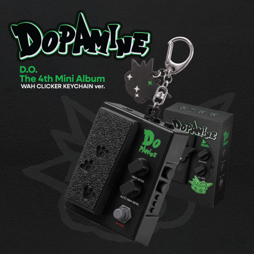 [PRE ORDER] D.O -  [DOPAMINE]  (WAH CLICKER KEYCHAIN Ver.) KAEPJJANG SHOP (캡짱 숍)
