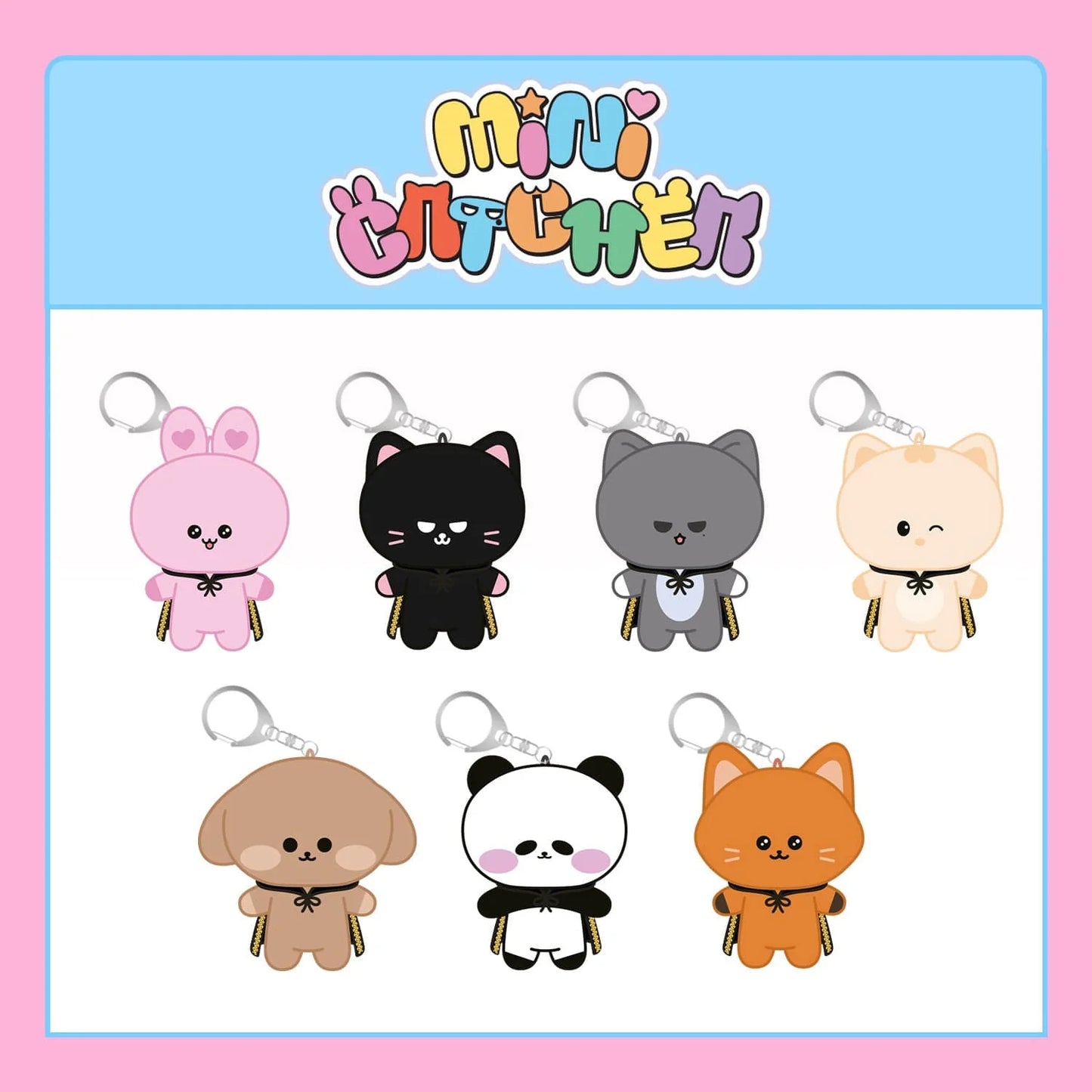 [PRE ORDER] DREAMCATCHER -  [MINI CATCHER] (Official MD)  Plush Keyring