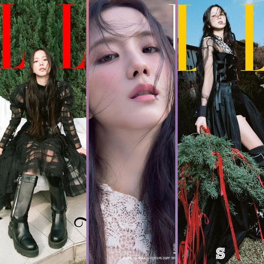 [PRE ORDER] ELLE KOREA MAGAZINE (2024 December Issue) / Cover: BLACKPINK JISOO 