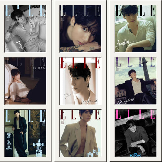 [PRE ORDER] ELLE KOREA Magazine  (2026 JANUARY Issue)   Cover : JUNGKOOK KAEPJJANG SHOP (캡짱 숍)