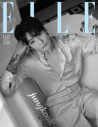 [PRE ORDER] ELLE KOREA Magazine  (2026 JANUARY Issue)   Cover : JUNGKOOK KAEPJJANG SHOP (캡짱 숍)
