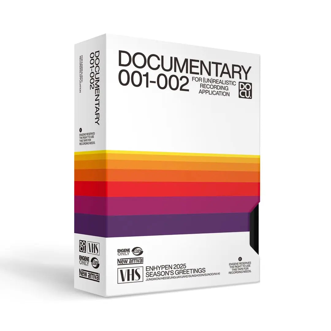 ENHYPEN - 2025 SEASON’S GREETINGS [DOCUMENTARY 001-002] KAEPJJANG SHOP (캡짱 숍)