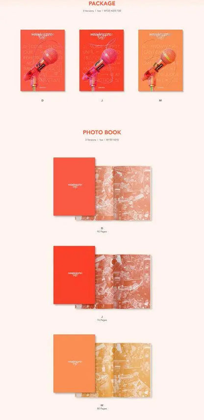 ENHYPEN - Mini Album Vol.3 [MANIFESTO: DAY 1] - KAEPJJANG SHOP (캡짱 숍)