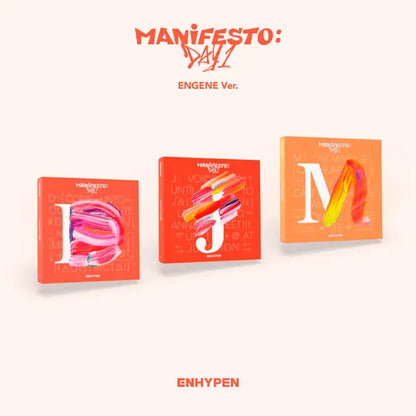 ENHYPEN - Mini Album Vol.3 [MANIFESTO: DAY 1] (Edition ENGENE) - KAEPJJANG SHOP (캡짱 숍)