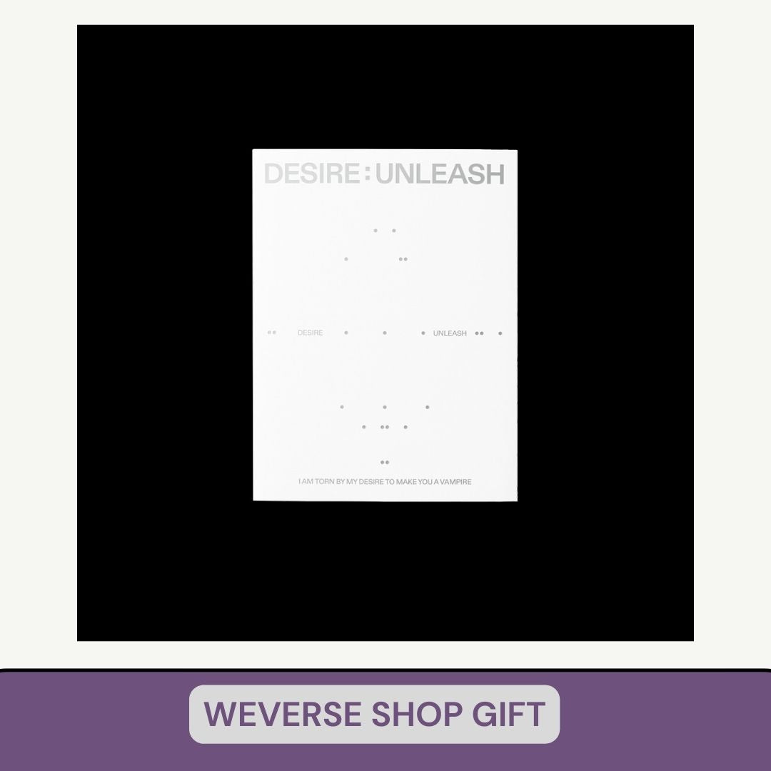 [PRE ORDER] ENHYPEN - [DESIRE : UNLEASH] (Weverse Album Ver.)  (POB WEVERSE SHOP) KAEPJJANG SHOP (캡짱 숍)