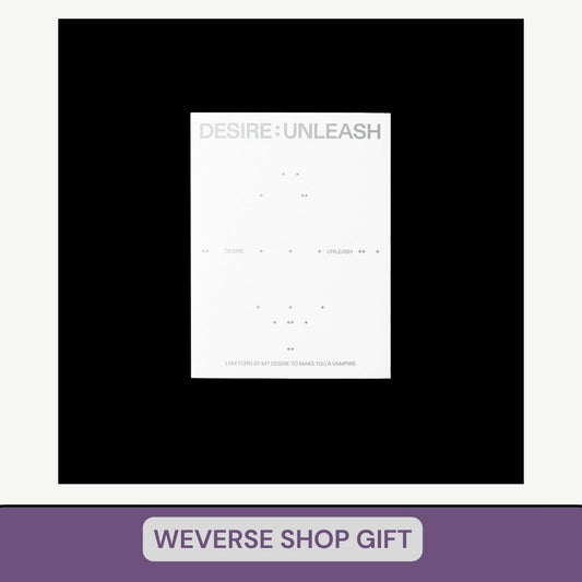 [PRE ORDER] ENHYPEN - [DESIRE : UNLEASH] (Weverse Album Ver.)  (POB WEVERSE SHOP) KAEPJJANG SHOP (캡짱 숍)