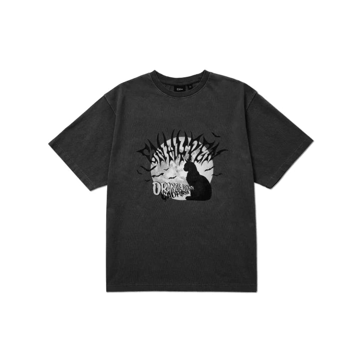 [PRE ORDER] ENHYPEN - [ORANGE COUNTRY] Pop Up (Official MD)  T-SHIRT CHARCOAL KAEPJJANG SHOP (캡짱 숍)