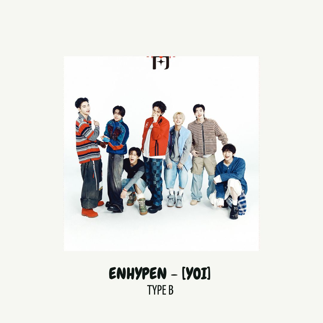 [PRE ORDER] ENHYPEN-  [YOI]  (TYPE B) KAEPJJANG SHOP (캡짱 숍)