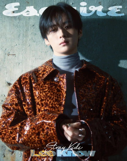 [PRE ORDER] ESQUIRE MAGAZINE (2025 August Issue)   Cover :  LEE KNOW KAEPJJANG SHOP (캡짱 숍)