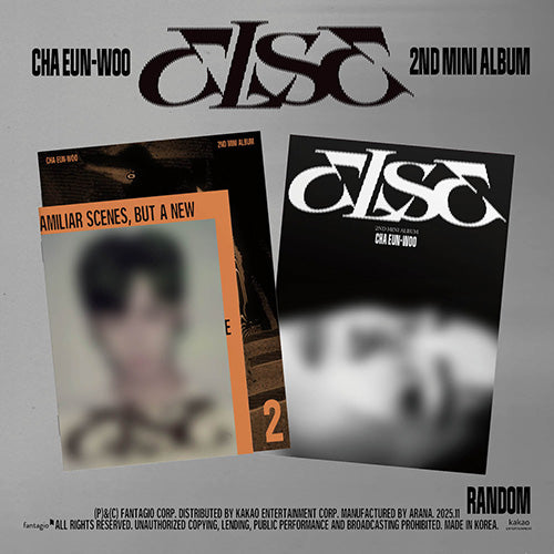 [PRE ORDER] CHA EUNWOO -  [ELSE] KAEPJJANG SHOP (캡짱 숍)