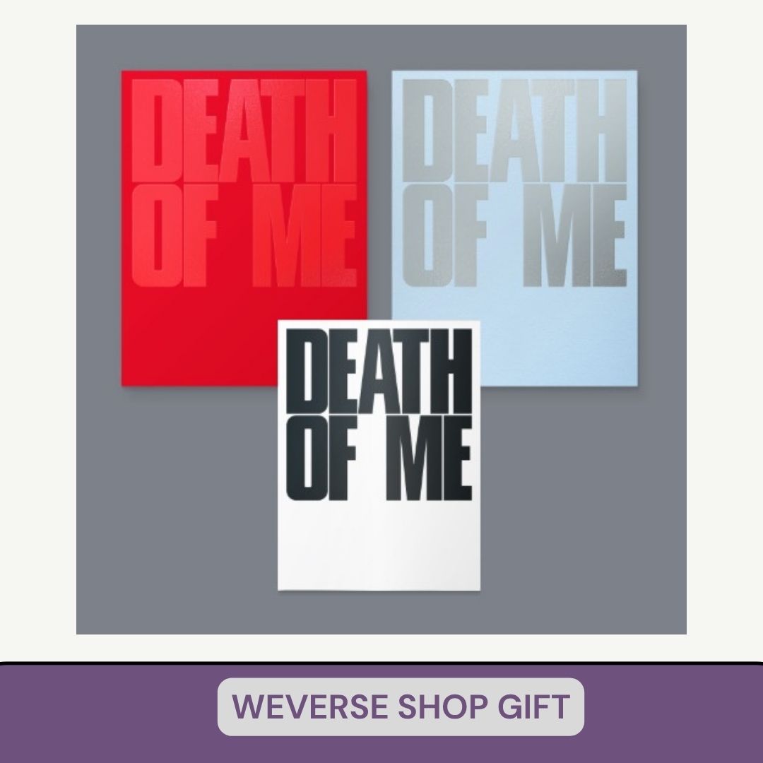 [PRE ORDER] EVAN -  [DEATH ON ME] SET (P.O.B Weverse Shop) DH GLOBAL